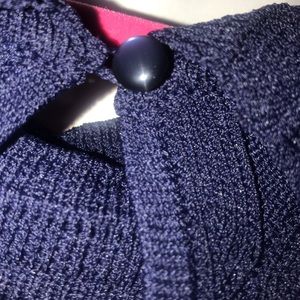 Navy blue EVA MENDEZ dress